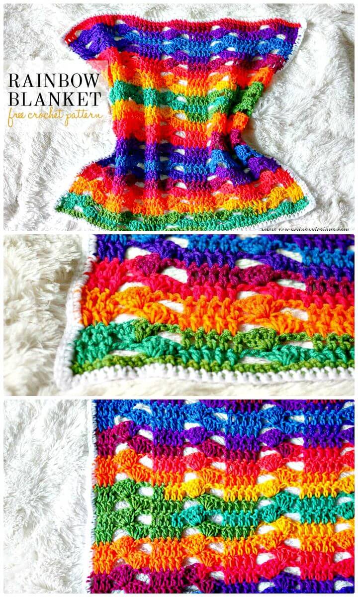 25 Free Crochet Rainbow Patterns for Beginners – 101 Crochet Patterns