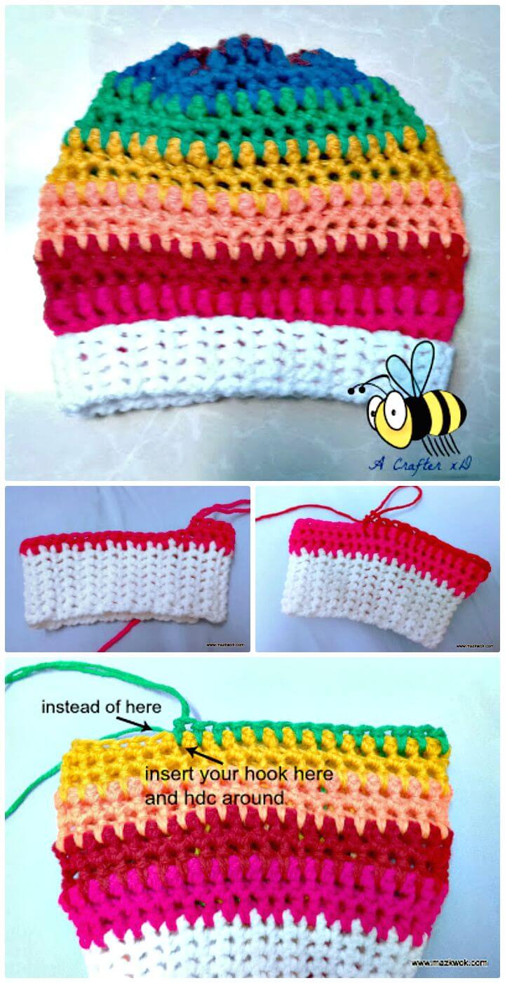 25 Free Crochet Rainbow Patterns for Beginners – 101 Crochet Patterns